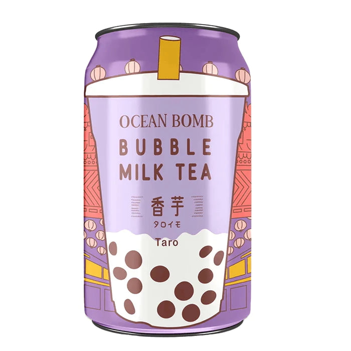 OCEAN BOMB TARO BUBBLE TEA