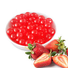 STRAWBERRY POPPING BOBA 3.2KG