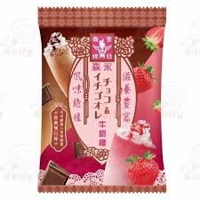 MORINAGA STRAWBERRY & CHOCOLATE MILK SWEETS