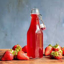 STRAWBERRY FLAVOURED SYRUP 2LT