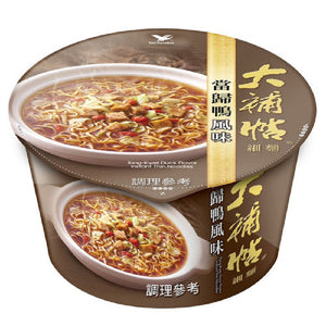 Uni-President BOWL Tang-Kwei Duck Flavor Instant Thin Noodles