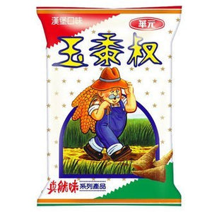 Hwa Yuan Burger Flavor Corn Cone Chips 55g