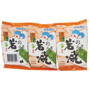 Gurume Chilli Seasoned Laver Seaweed (3 Packs)