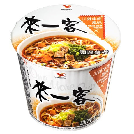 Uni-President One More Cup Chilli Beef Noodle