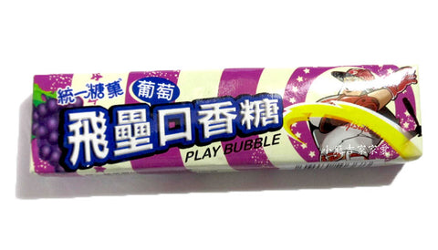 Play Bubble Grape Flavored Bubble Gum