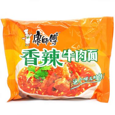 Master Kang Hot Chilli Beef Flavor Instant Noodles