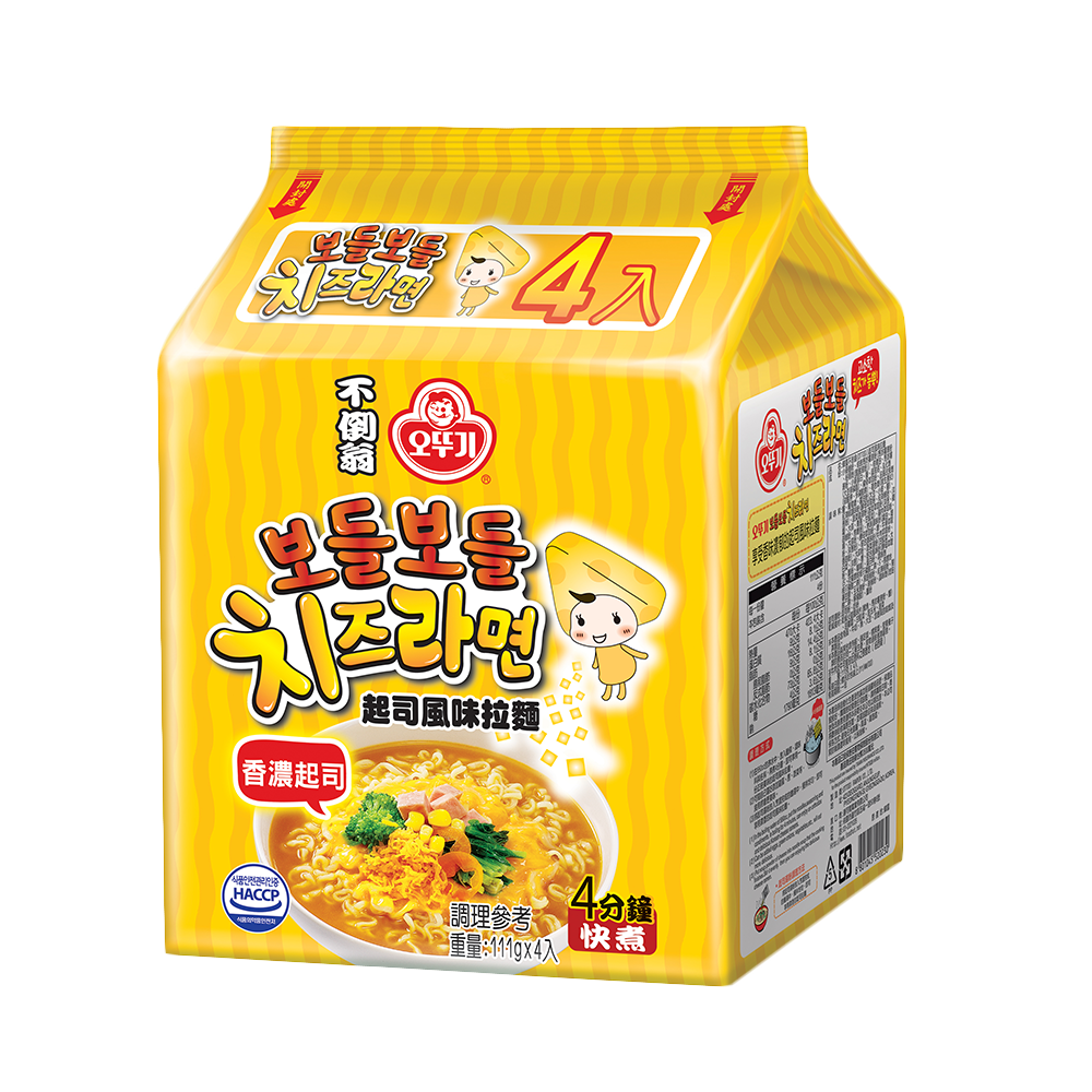 Ottogi Cheese Ramen (Pack of 4)