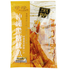 Jane Jane Okinawa Black Sugar Dried Squid Strips