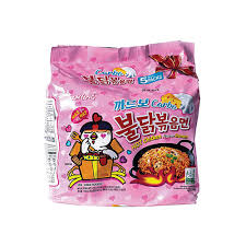 Samyang Buldak Carbonara Hot Chicken Ramen Instant Noodles (5 Packs)