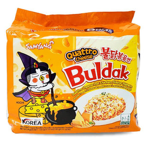 Samyang Quattro Cheese Noodles 5pck