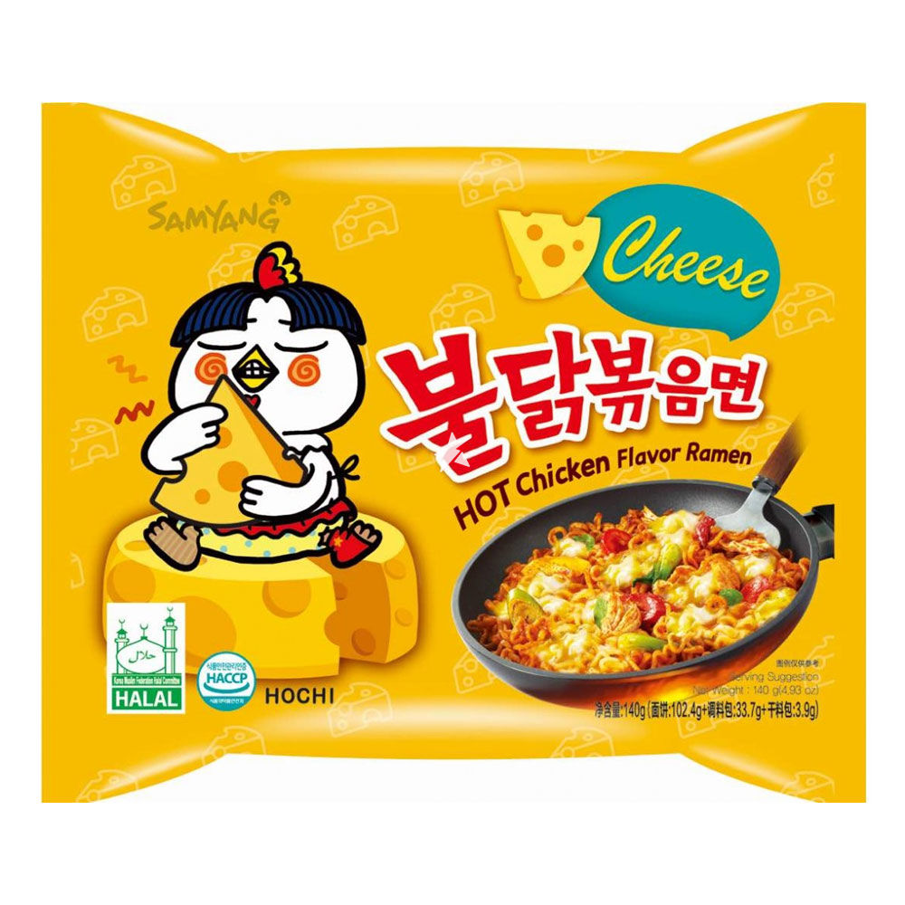 Samyang Buldak Cheese Hot Chicken Noodle