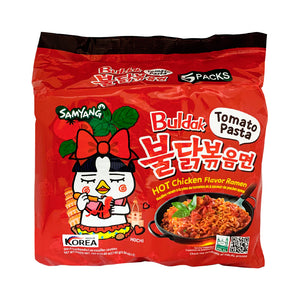 Samyang Hot Chicken Tomato Pasta Noodles 5pck