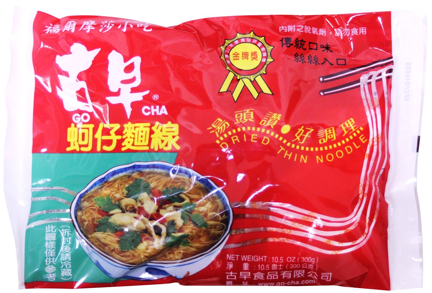 Go Cha Oyster Flavored Thin Noodles