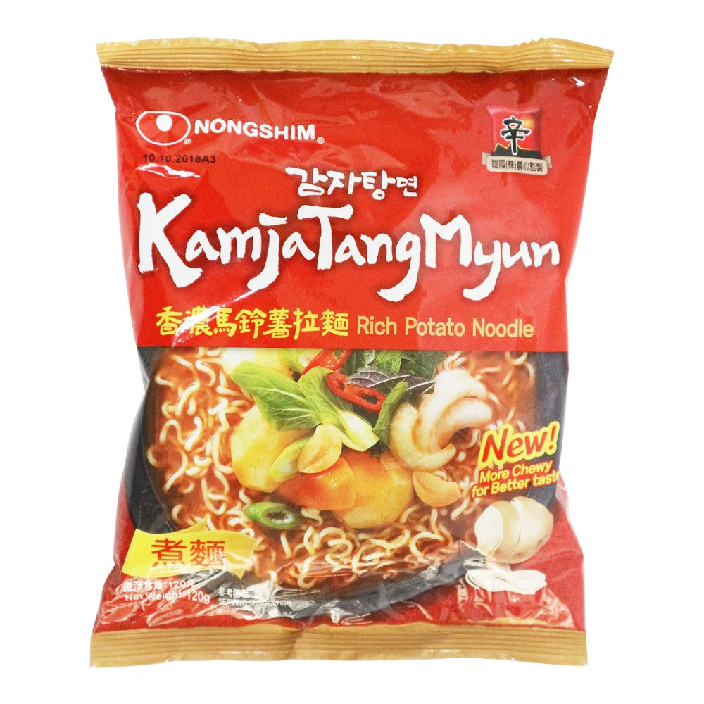 Nongshim KamjaTangMyun Rich Potato Instant Noodles