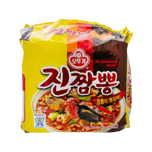 OTTOGI Jin Jjambbong Ramen Noodles (4 Pack)