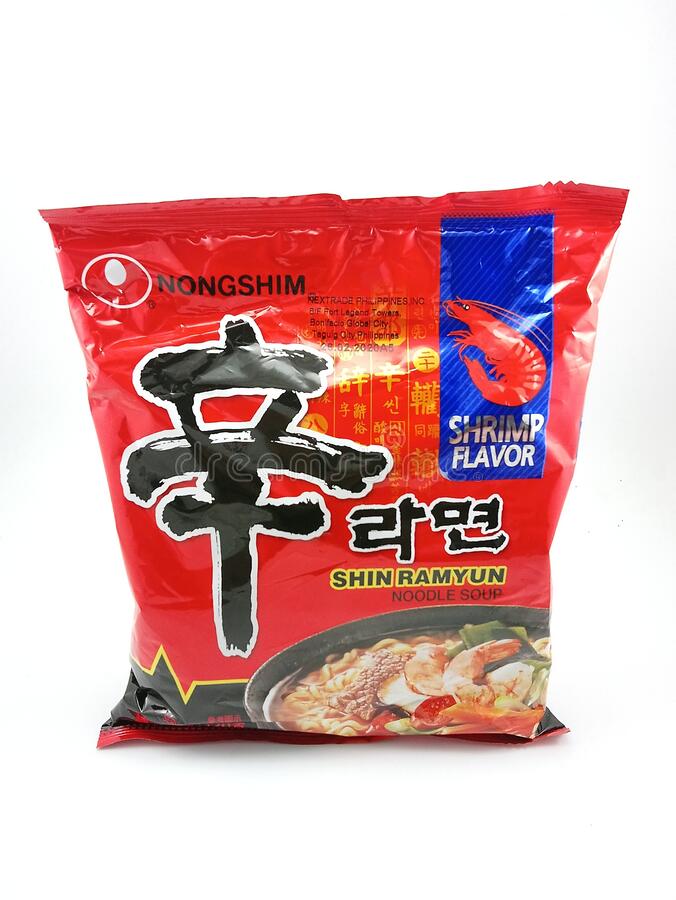 Nongshim Shin Ramen Shrimp Flavor Instant Noodles