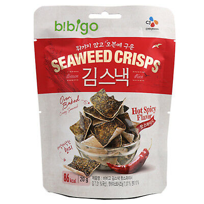 Bibigo Spicy Oven Baked Seaweed Chips