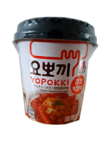 Yopokki cup Kimchi Rice Cake